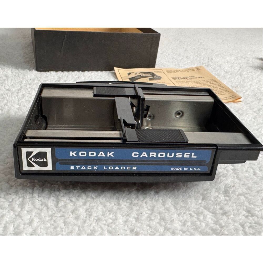 Vintage Kodak Carousel Stack Loader for Slides